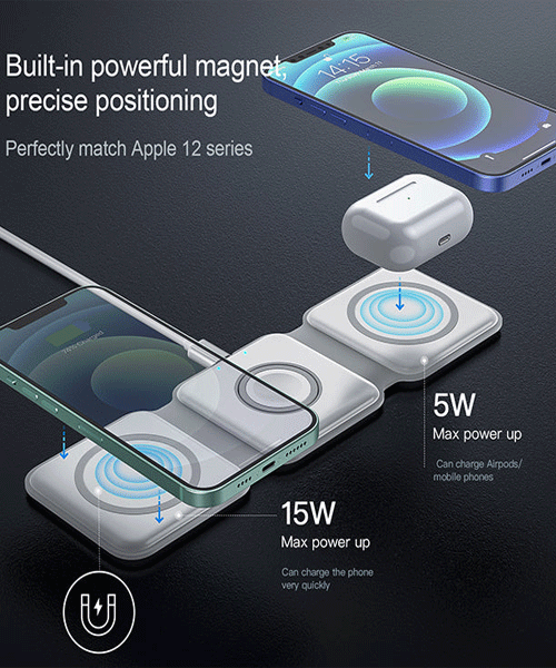3-in-1 Wireless Charger