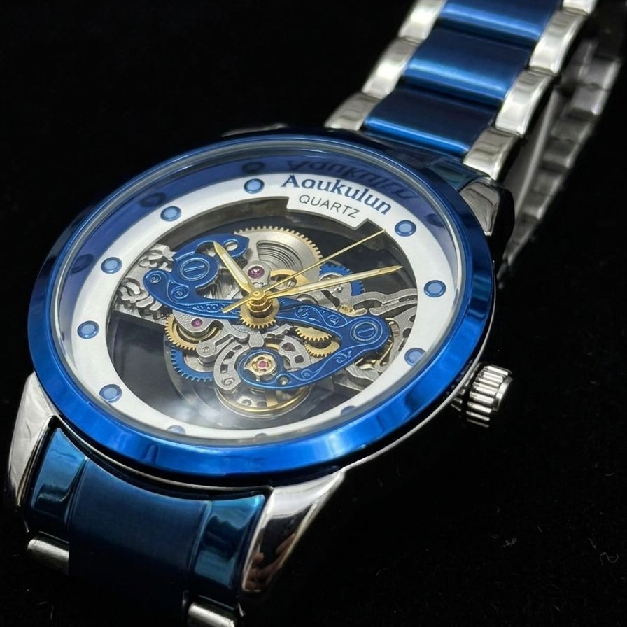 Luxury Skeleton Watch