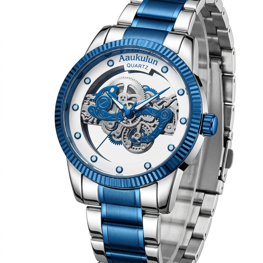 Luxury Skeleton Watch