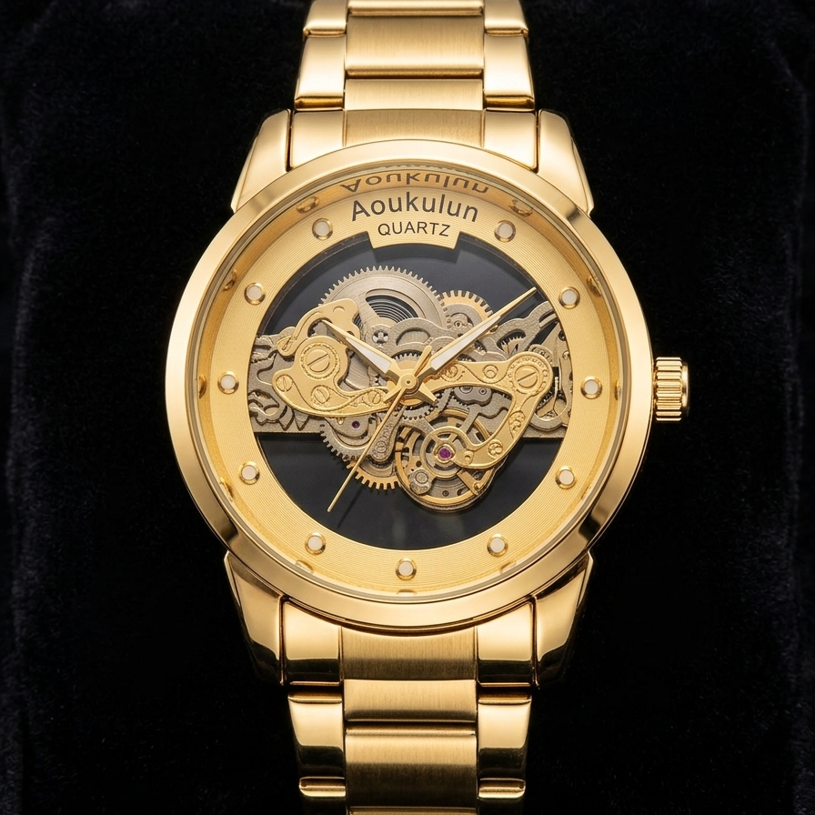 Luxury Skeleton Watch