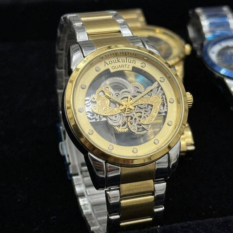 Luxury Skeleton Watch